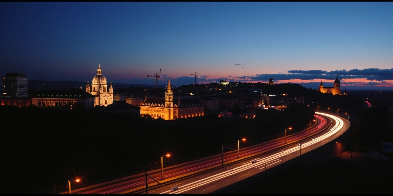 Lyon Cityscape Visual